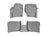 WeatherTech DigitalFit Floor Liners for Cayenne/Touareg [Covers Front & Rear Row, Gray] | 46333-1-3
