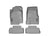 WeatherTech DigitalFit Floor Liners for 2012 2011 2010 Ford Mustang [Covers Front & Rear Row, Gray] | 463481-461392