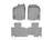WeatherTech DigitalFit Floor Liners for Edge/MKX [Covers Front & Rear Row, Gray] | 463491-461102