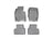 WeatherTech DigitalFit Floor Liners for INFINITI [Covers Front & Rear Row, Gray] | 463501-461562