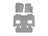 WeatherTech DigitalFit Floor Liners for Expedition/Navigator [Covers Front & Rear Row, Gray] | 463531-4610402