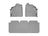 WeatherTech DigitalFit Floor Liners for 2004 2003 2002 2001 2000 1999 Honda Odyssey [Covers Front & Rear Row, Gray] | 463561-461132