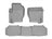 WeatherTech DigitalFit Floor Liners for 2016 2015 2014 2013 Land Rover LR4 [Covers Front & Rear Row, Gray] | 46362-1-3