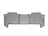 WeatherTech DigitalFit Floor Liners for 2013 2012 2011 2010 2009 2008 2007 2006 Land Rover Range Rover Sport [Covers Rear (2nd) Row, Gray] | 463622