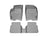 WeatherTech DigitalFit Floor Liners for Aveo/Aveo5 [Covers Front & Rear Row, Gray] | 463641-462442