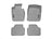WeatherTech DigitalFit Floor Liners for 2015 2014 2013 BMW X1 [Covers Front & Rear Row, Gray] | 46365-1-2