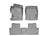 WeatherTech DigitalFit Floor Liners for 2013 2012 Honda Civic [Covers Front & Rear Row, Gray] | 46373-1-2