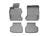 WeatherTech DigitalFit Floor Liners for 2015 2014 2013 2012 2011 2010 BMW 750i xDrive [Covers Front & Rear Row, Gray] | 463751-462424