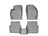 WeatherTech DigitalFit Floor Liners for 2011 Chrysler 200 [Covers Front & Rear Row, Gray] | 46376-1-2