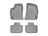 WeatherTech DigitalFit Floor Liners for 300/Charger [Covers Front & Rear Row, Gray] | 46379-1-2