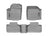 WeatherTech DigitalFit Floor Liners for 2019 2018 2017 2016 2015 2014 2013 Land Rover Range Rover Evoque [Covers Front & Rear Row, Gray] | 46404-1-3