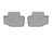 WeatherTech DigitalFit Floor Liners for 2019 2018 2017 Land Rover Range Rover Evoque [Covers Rear (2nd) Row, Gray] | 464044