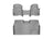 WeatherTech DigitalFit Floor Liners for 2014 2013 2012 2011 2010 Ford F-150 [Covers Front & Rear Row, Gray] | 464091-461793