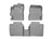 WeatherTech DigitalFit Floor Liners for 2019 2018 2017 2016 2015 2014 2013 2012 Nissan Versa [Covers Front & Rear Row, Gray] | 46411-1-2