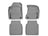 WeatherTech DigitalFit Floor Liners for 2018 2017 2016 2015 2014 2013 2012 2011 Audi A8 Quattro [Covers Front & Rear Row, Gray] | 46420-1-2