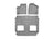 WeatherTech DigitalFit Floor Liners for Town & Country/Grand Caravan [Covers Front & Rear Row, Gray] | 464211-461414