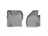 WeatherTech DigitalFit Floor Liners for F-250 Super Duty/F-350 Super Duty [Covers Front Row, Gray] | 464221