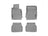 WeatherTech DigitalFit Floor Liners for BMW [Covers Front & Rear Row, Gray] | 46428-1-2