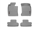 WeatherTech DigitalFit Floor Liners for 2015 2014 2013 2012 Mini Cooper [Covers Front & Rear Row, Gray] | 464301-461362