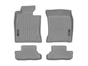 WeatherTech DigitalFit Floor Liners for 2015 2014 2013 2012 Mini Cooper [Covers Front & Rear Row, Gray] | 464301-461364