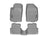 WeatherTech DigitalFit Floor Liners for 2020 2019 2018 2017 2016 2015 2014 2013 2012 Chevrolet Sonic [Covers Front & Rear Row, Gray] | 46442-1-2