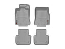 WeatherTech DigitalFit Floor Liners for 2015 2014 2013 Jaguar XF [Covers Front & Rear Row, Gray] | 46446-1-3