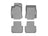 WeatherTech DigitalFit Floor Liners for 2015 2014 2013 Jaguar XF [Covers Front & Rear Row, Gray] | 46446-1-3