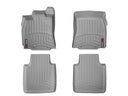 WeatherTech DigitalFit Floor Liners for 2012 2011 Jaguar XJ [Covers Front & Rear Row, Gray] | 46447-1-2