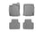 WeatherTech DigitalFit Floor Liners for 2019 2018 2017 2016 2015 2014 2013 Jaguar XJ [Covers Front & Rear Row, Gray] | 46447-1-3
