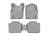 WeatherTech DigitalFit Floor Liners for 2015 2014 2013 2012 Toyota Tacoma [Covers Front & Rear Row, Gray] | 464521-460215