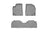 WeatherTech DigitalFit Floor Liners for RX350/RX450h [Covers Front & Rear Row, Gray] | 464561-462292