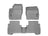 WeatherTech DigitalFit Floor Liners for C-Max/Escape [Covers Front & Rear Row, Gray] | 46459-1-2