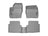 WeatherTech DigitalFit Floor Liners for 2019 2018 2017 2016 2015 Ford Escape [Covers Front & Rear Row, Gray] | 464591-469692