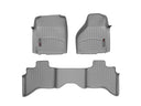 WeatherTech DigitalFit Floor Liners for 1500/1500 Classic [Covers Front & Rear Row, Gray] | 464651-462162