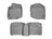 WeatherTech DigitalFit Floor Liners for 2013 2012 2011 2010 2009 Honda Fit [Covers Front & Rear Row, Gray] | 464671-461812