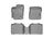 WeatherTech DigitalFit Floor Liners for 2015 2014 2013 Toyota Venza [Covers Front & Rear Row, Gray] | 464721-461832