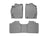 WeatherTech DigitalFit Floor Liners for ES300h/ES350 [Covers Front & Rear Row, Gray] | 46476-1-3