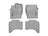 WeatherTech DigitalFit Floor Liners for 2017 2016 2015 2014 2013 Land Rover Range Rover [Covers Front & Rear Row, Gray] | 46480-1-2