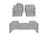 WeatherTech DigitalFit Floor Liners for 2022 2021 2020 2019 2018 Land Rover Range Rover [Covers Front & Rear Row, Gray] | 46480-1-9