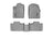 WeatherTech DigitalFit Floor Liners for Durango/Grand Cherokee [Covers Front & Rear Row, Gray] | 464851-463242