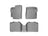 WeatherTech DigitalFit Floor Liners for 2012 Toyota Venza [Covers Front & Rear Row, Gray] | 464871-461832