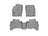 WeatherTech DigitalFit Floor Liners for GX460/4Runner [Covers Front & Rear Row, Gray] | 464931-462862