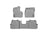 WeatherTech DigitalFit Floor Liners for Mercedes-Benz [Covers Front & Rear Row, Gray] | 464941-462212