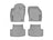 WeatherTech DigitalFit Floor Liners for Audi/Volkswagen [Covers Front & Rear Row, Gray] | 46496-1-2