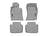 WeatherTech DigitalFit Floor Liners for 2014 Cadillac CTS [Covers Front & Rear Row, Gray] | 46497-1-4