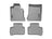 WeatherTech DigitalFit Floor Liners for Mercedes-Benz [Covers Front & Rear Row, Gray] | 465011-462102