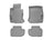 WeatherTech DigitalFit Floor Liners for 640i xDrive Gran Coupe/650i xDrive Gran Coupe [Covers Front & Rear Row, Gray] | 465081-463723
