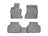 WeatherTech DigitalFit Floor Liners for 535i GT xDrive/550i GT xDrive [Covers Front & Rear Row, Gray] | 465111-463073