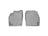 WeatherTech DigitalFit Floor Liners for 2015 2014 2013 2012 Toyota Prius Plug-In [Covers Front Row, Gray] | 465251