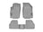 WeatherTech DigitalFit Floor Liners for Buick/Chevrolet [Covers Front & Rear Row, Gray] | 46532-1-2